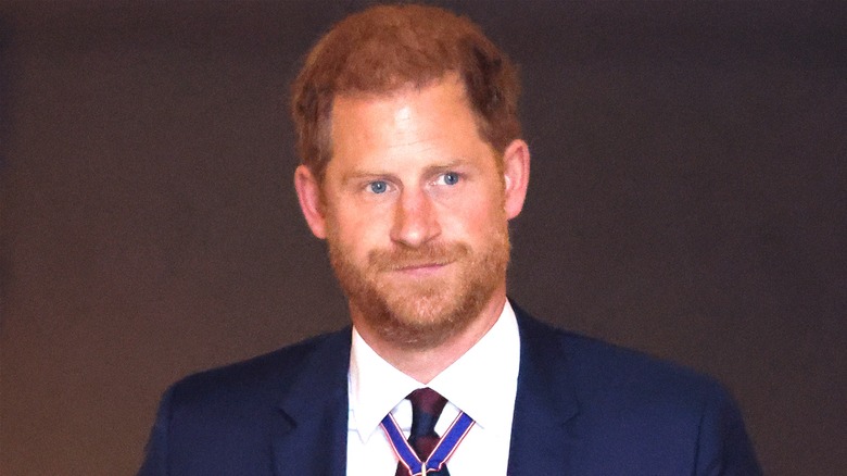 Prince Harry smiling