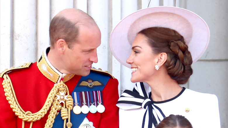 Prince William and Catherine Princess of Wales at an event