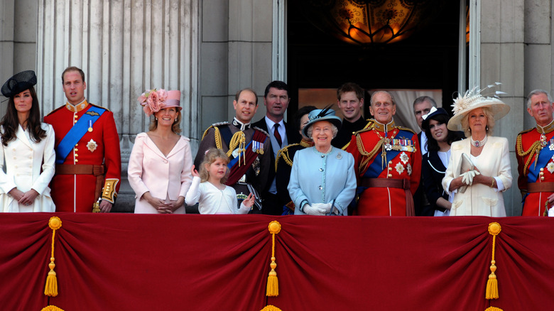 Trooping the Colour balcony 2011