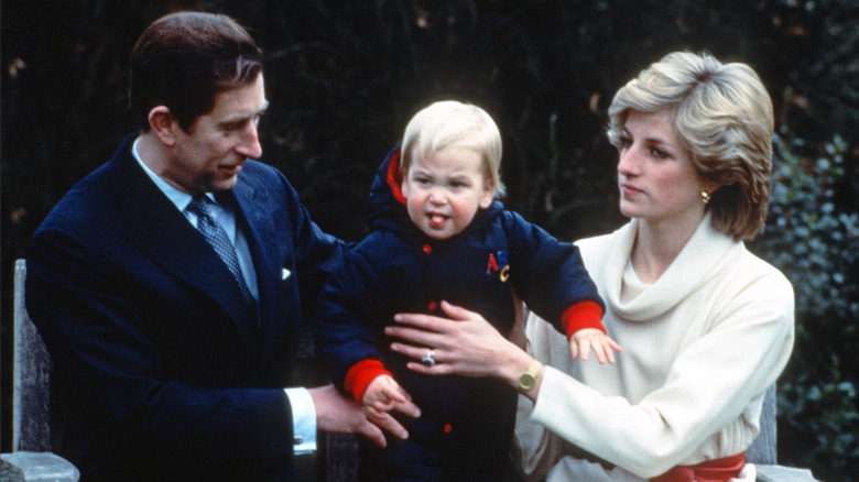 Prince Charles, Princess Diana, William