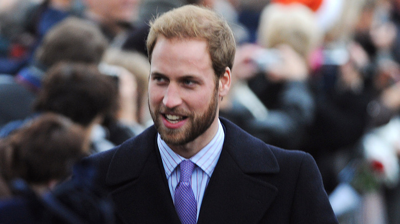 Prince William smiling