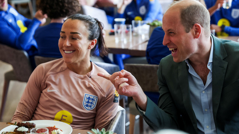 Prince William attending a royal engagement