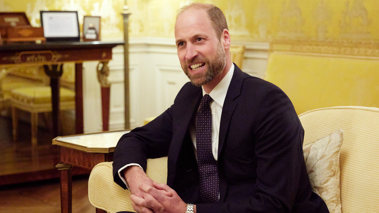 Prince William meets with president-elect Donald Trump in December 2024