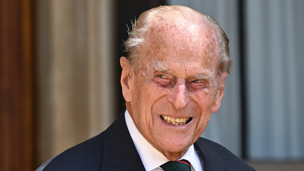 Prince Philip smiling