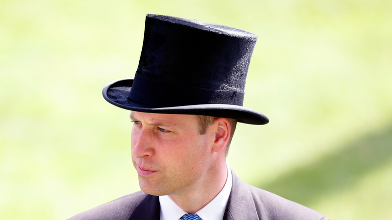 Prince William in top hat