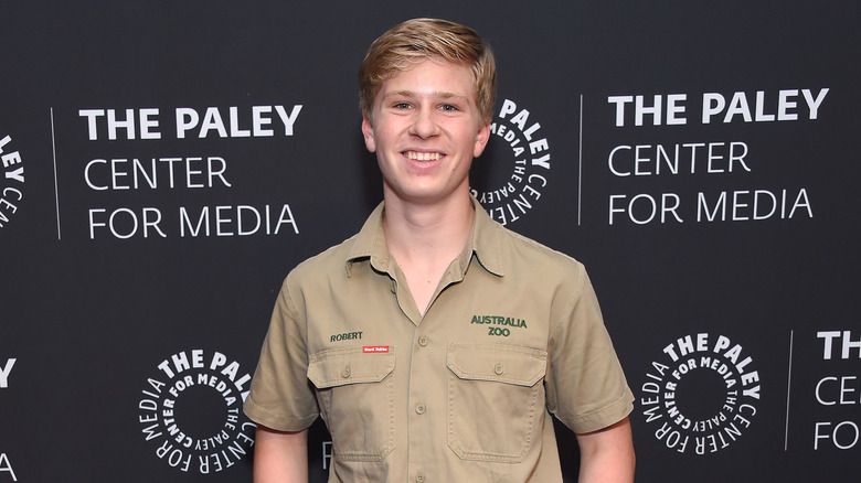 Robert Irwin posing on the red carpet