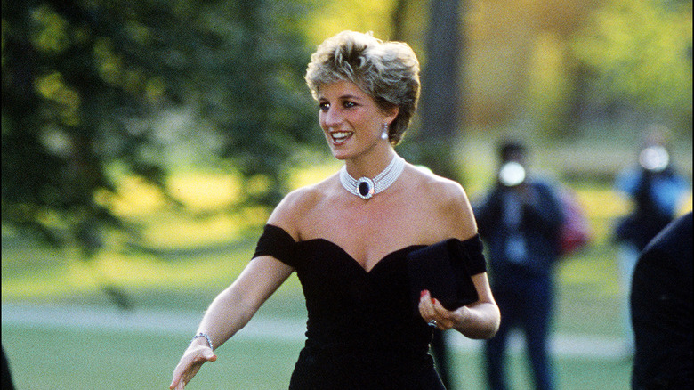 Princess Diana in her 'revenge dress'