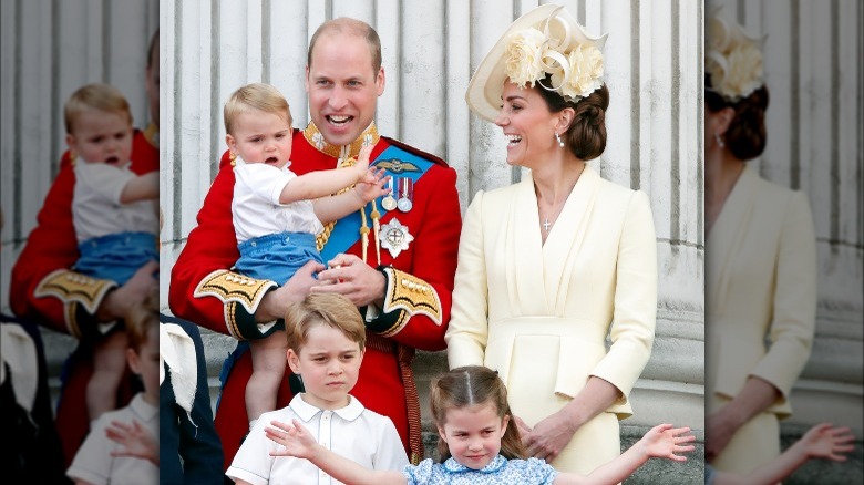 Prince William, Kate and kids