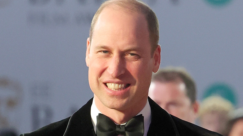 Prince William smiling