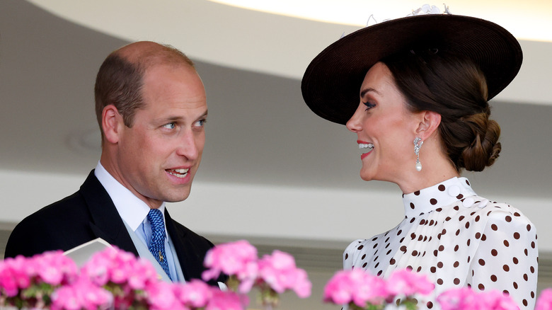 Prince William and Kate Middleton at the Royal Ascot