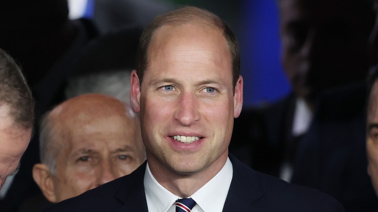 Prince William smiling