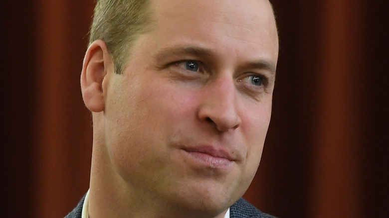 Prince William smiling