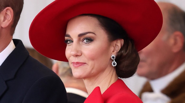 Kate Middleton smiling in close-up