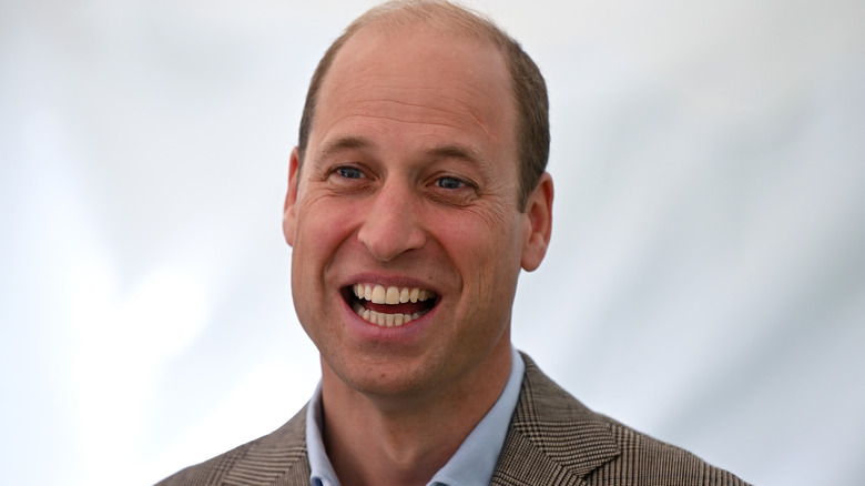 Prince William laughing