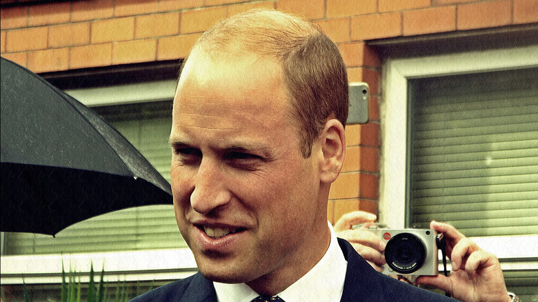Prince William attending an event