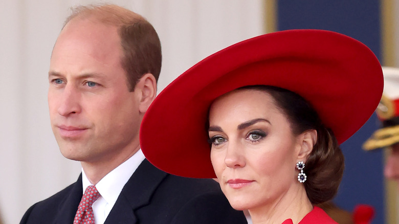 Prince WIlliam and kate middleton smiling