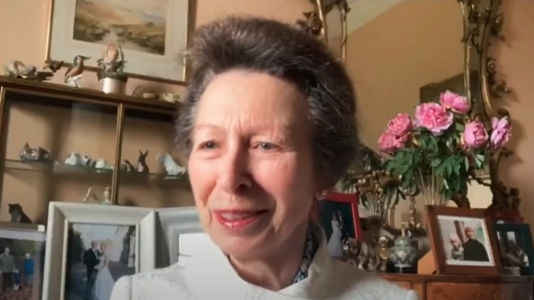 Princess Anne on Zoom