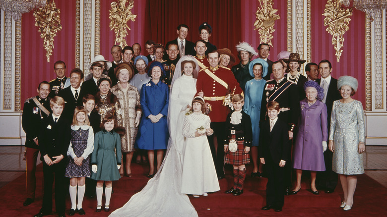 Anne's 1973 family wedding photo