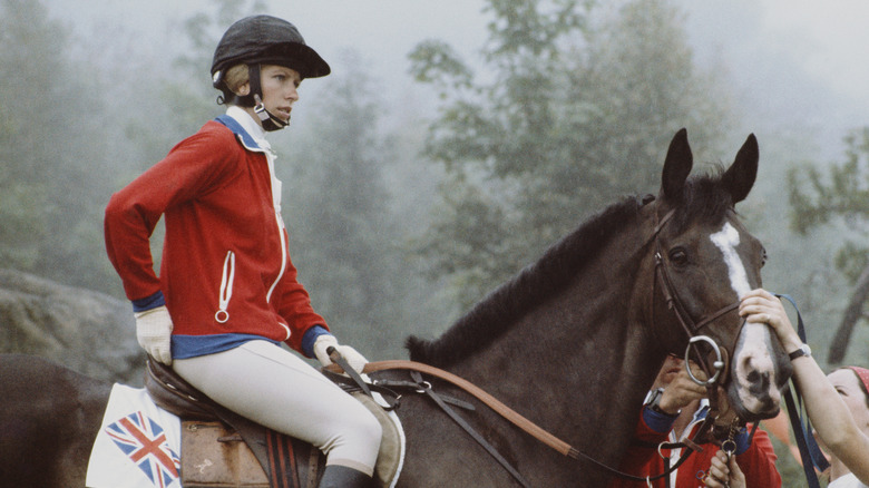 Princess Anne at the 1976 Olympic Games 