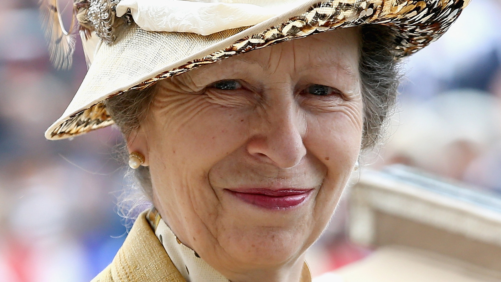 Princess Anne's Face During The Queen's Final Departure From Scotland