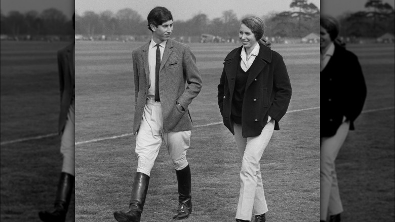 Princess Anne and Prince Charles 