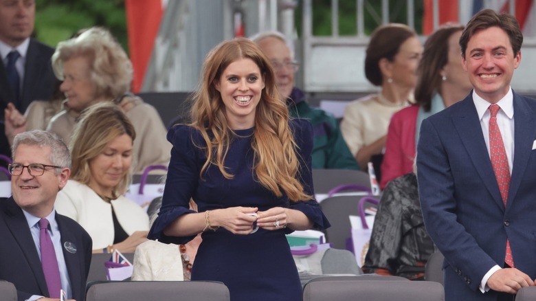 Princess Beatrice at the Platinum Jubilee concert