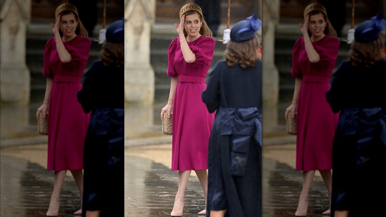 Princess Beatrice at King Charles' coronation