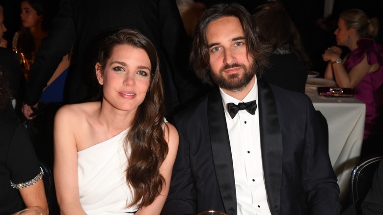 Charlotte Casiraghi with ex-husband Dimitri Rassam