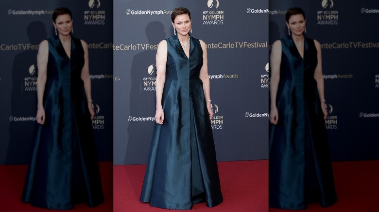 Princess Charlene on the red carpet