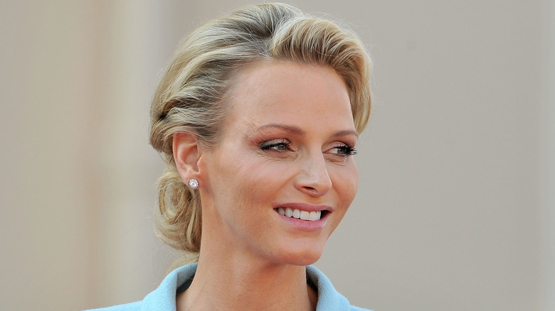 Princess Charlene of Monaco smiling