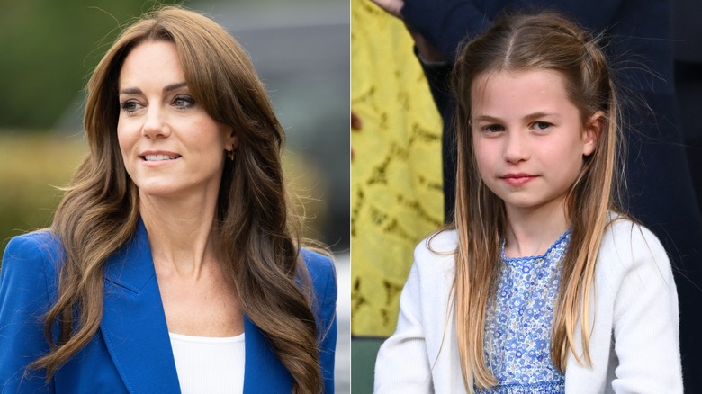 Kate Middleton and Princess Charlotte split