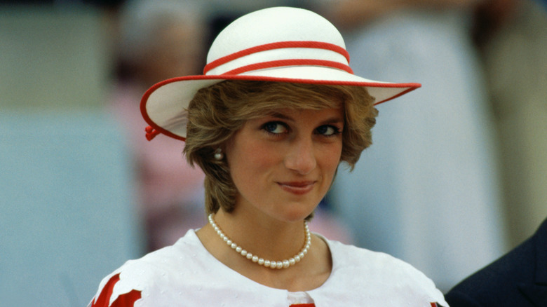 Princess Diana smiling