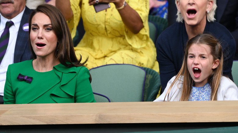 Princess Charlotte attends Wimbeldon 2023