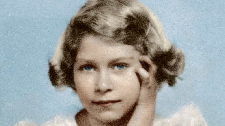 Queen Elizabeth II as a child