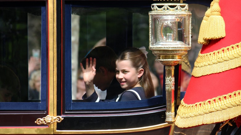 Princess Charlotte smiling