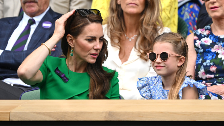 Princess Catherine and Princess Charlotte