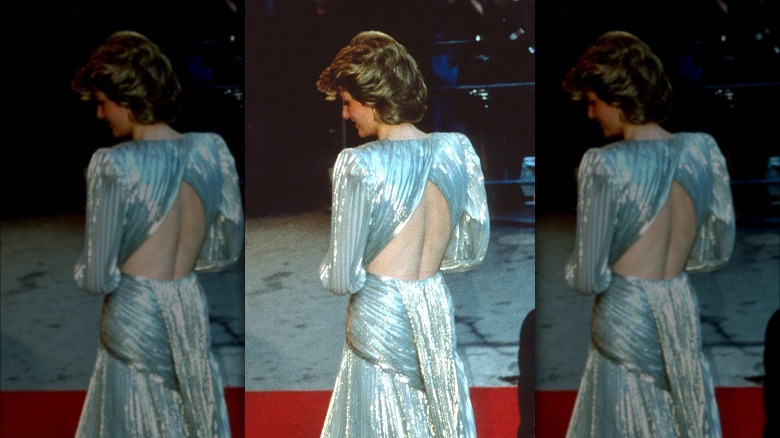 Diana Spencer evening gown 