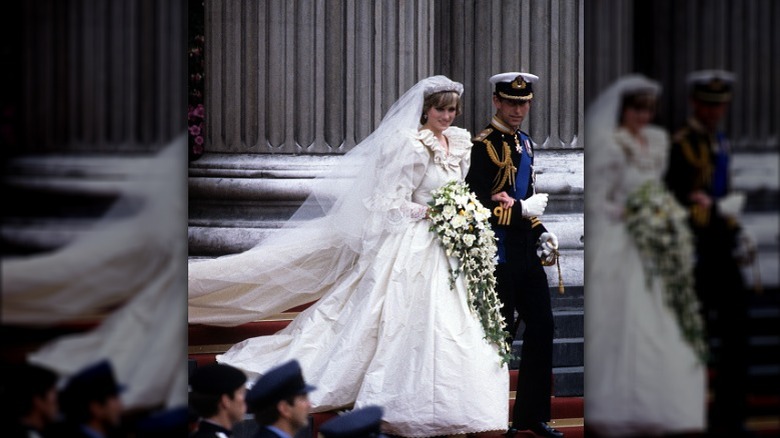 Princess Diana wedding day