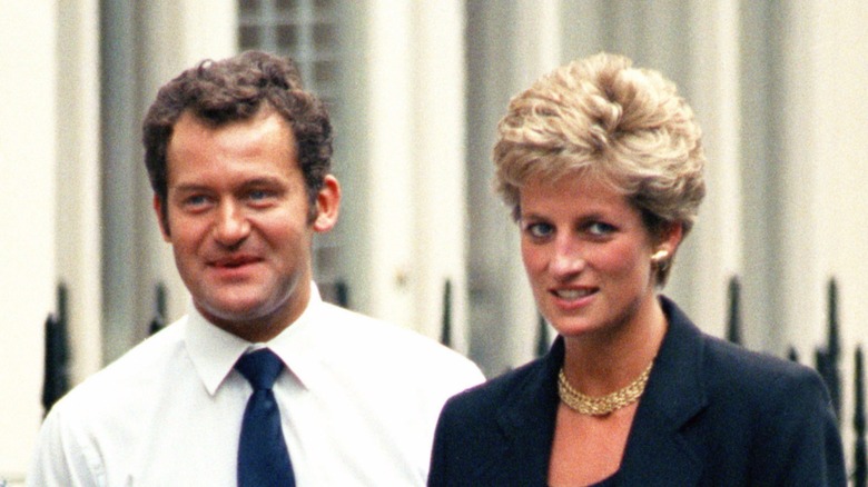 Paul Burrell Princess Diana smiling