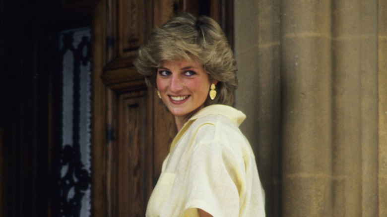 Princess Diana smiling