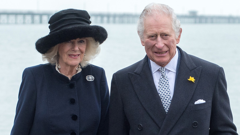 Camilla Parker Bowles and Prince Charles at a royal event