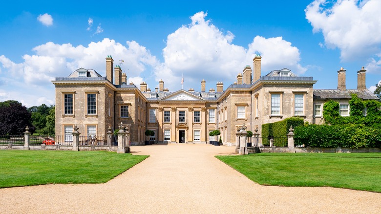 Althorp House on sunny day