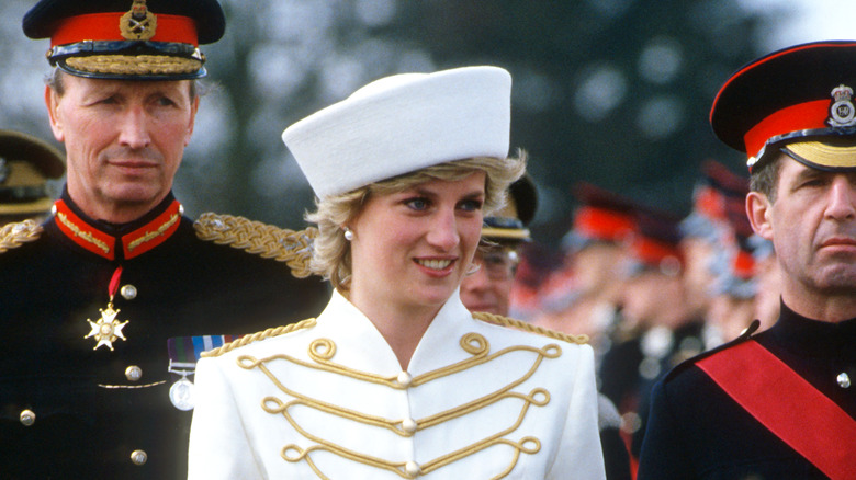 Princess Diana in sailor outfit