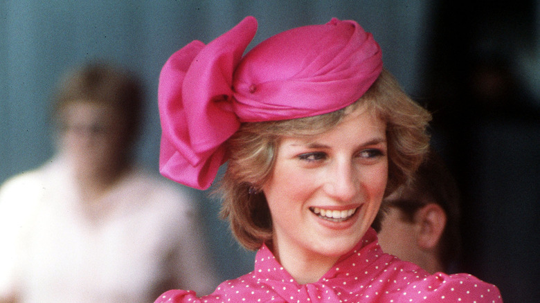 Princess Diana smiling