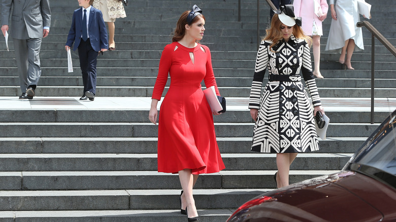 Princess Beatrice and Princess Eugenie 2016