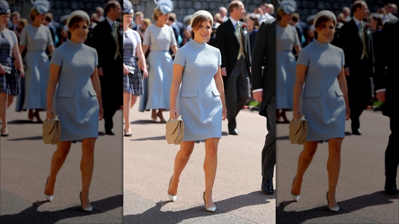 Princess Eugenie at Megham and Harry's wedding