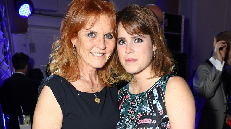 Sarah Feguson and Princess Eugenie