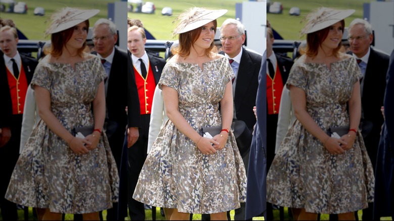 Princess Eugenie attends the Epsom Derby in 2013