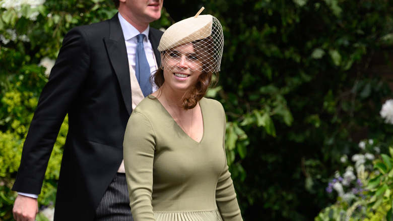 Princess Eugenie smiling