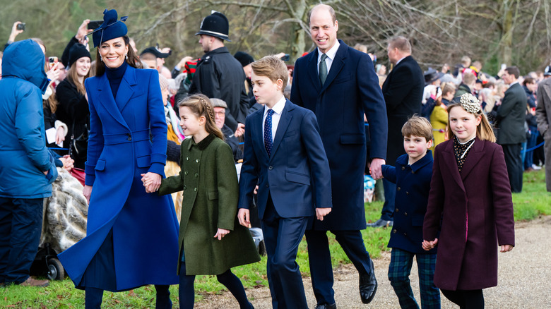 Wales family walking Christmas 2023